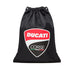 Sacca per la palestra nera con badge Ducati Corse, Brand, SKU o937000155, Immagine 0